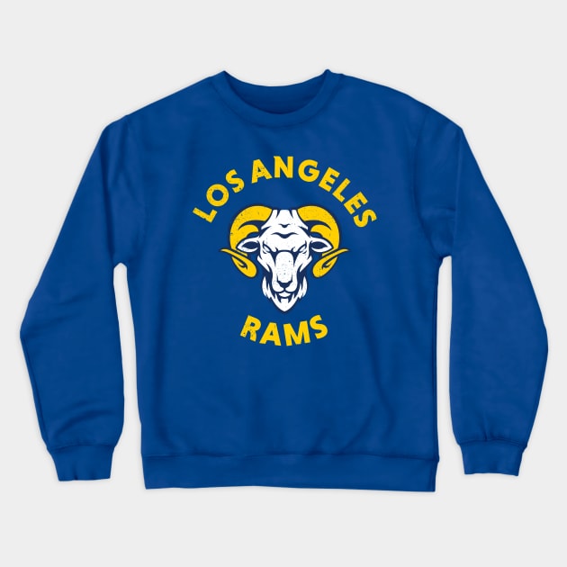 The Rams - LA Crewneck Sweatshirt by Thermul Bidean